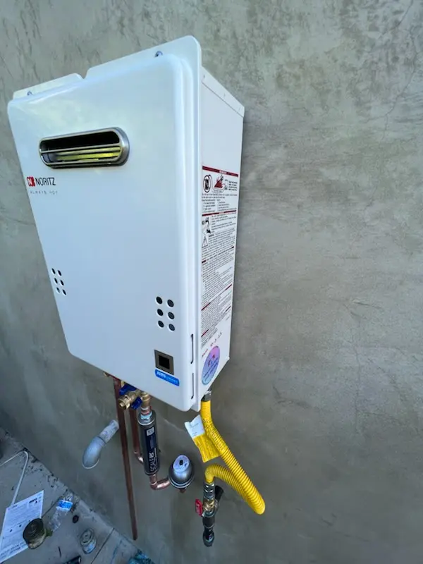 Tankless water heater installation for Redford homes